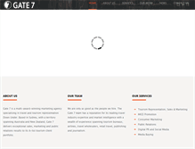Tablet Screenshot of gate7.com.au